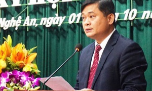Đồng chí Thái Thanh Qúy được bầu giữ chức Bí thư Tỉnh ủy Nghệ An